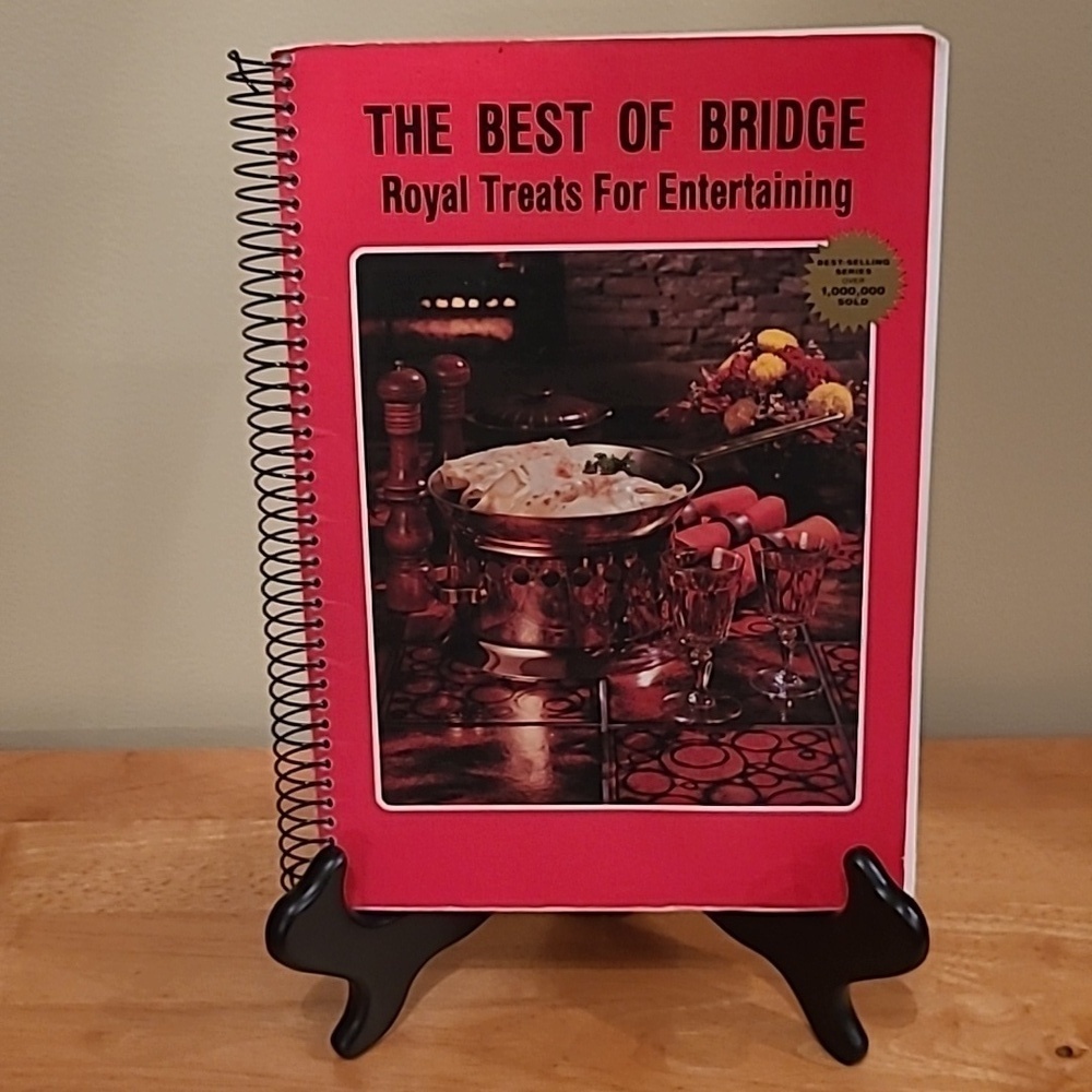 THE BEST OF BRIDGE Vintage 80s Bestseller Royal Treats For Entertaining Cookbook